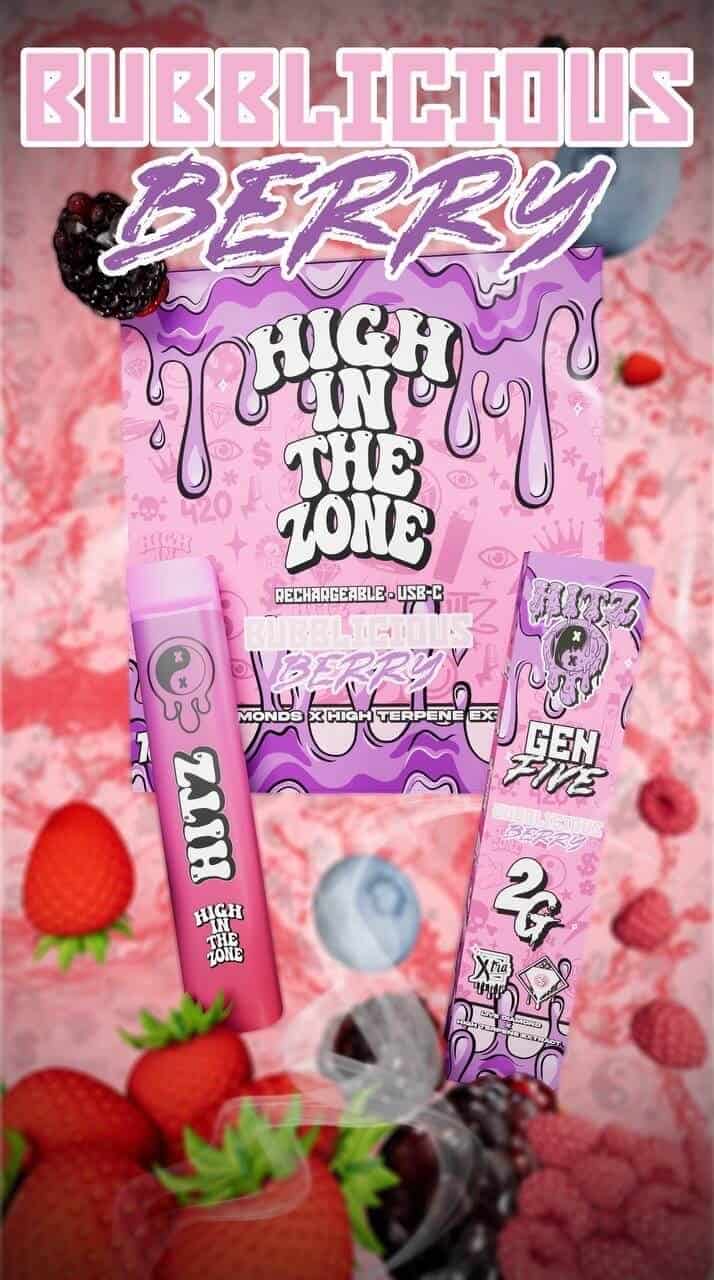 Hitz Bubblicious Berry