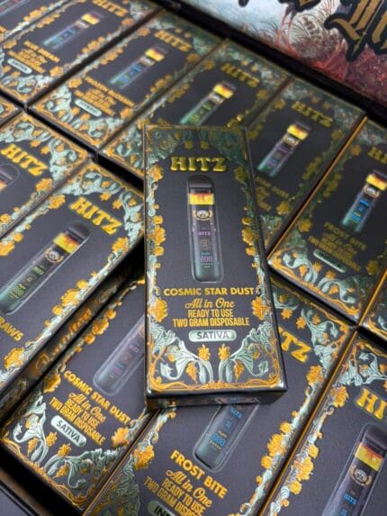 A premium Hitz Limited Series vape showcasing exclusive craftsmanship and a sleek, modern design.